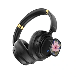 AI Siindoo Wireless Headphones with Touch LCD Screen 256M Local Memory